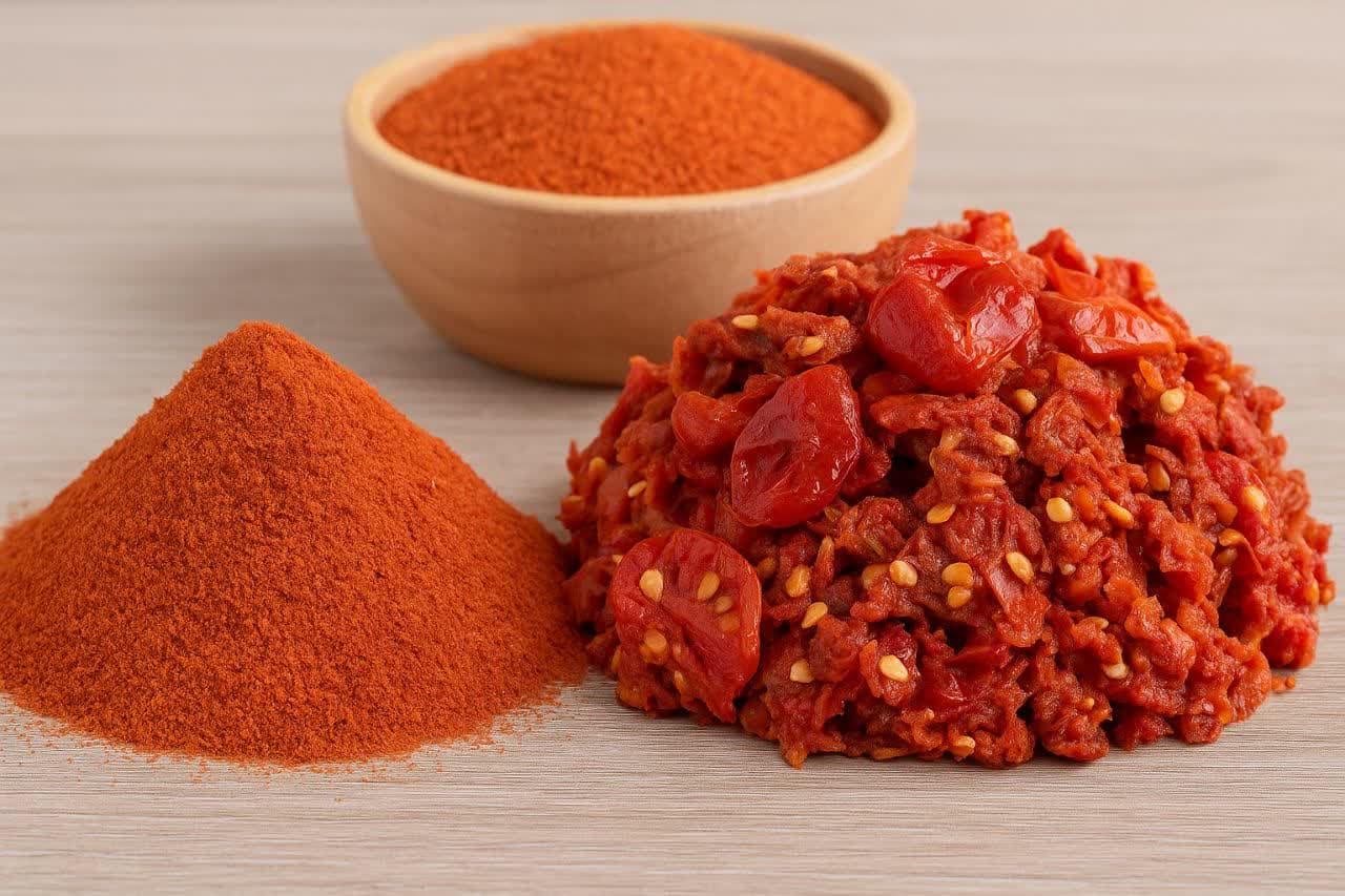 پودر تفاله گوجه